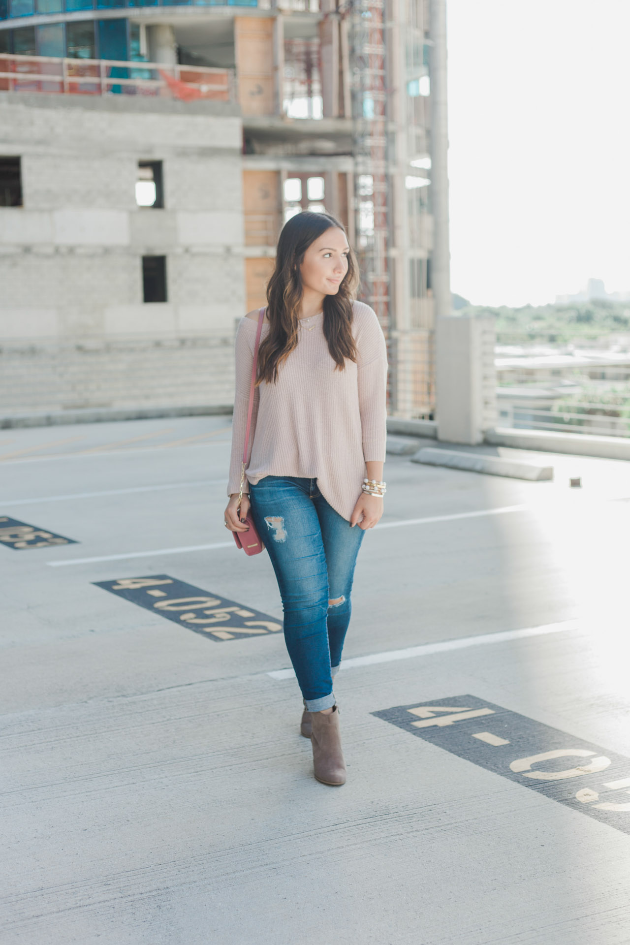 Pink Knit Sweater