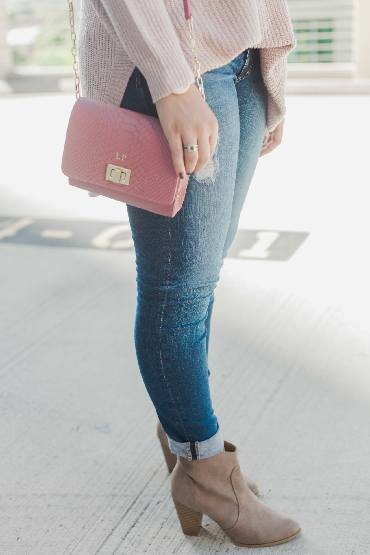 Pink Knit Sweater