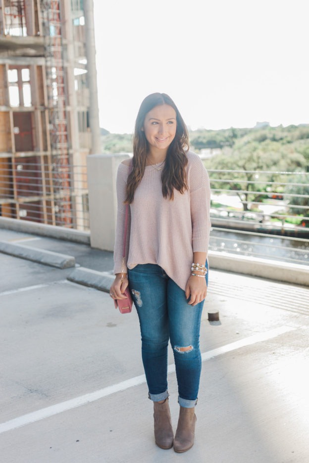 Pink Knit Sweater