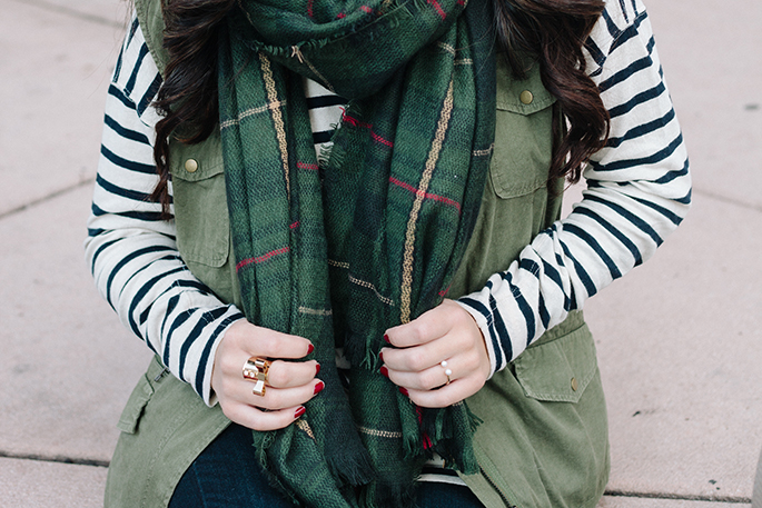 plaid+scarf